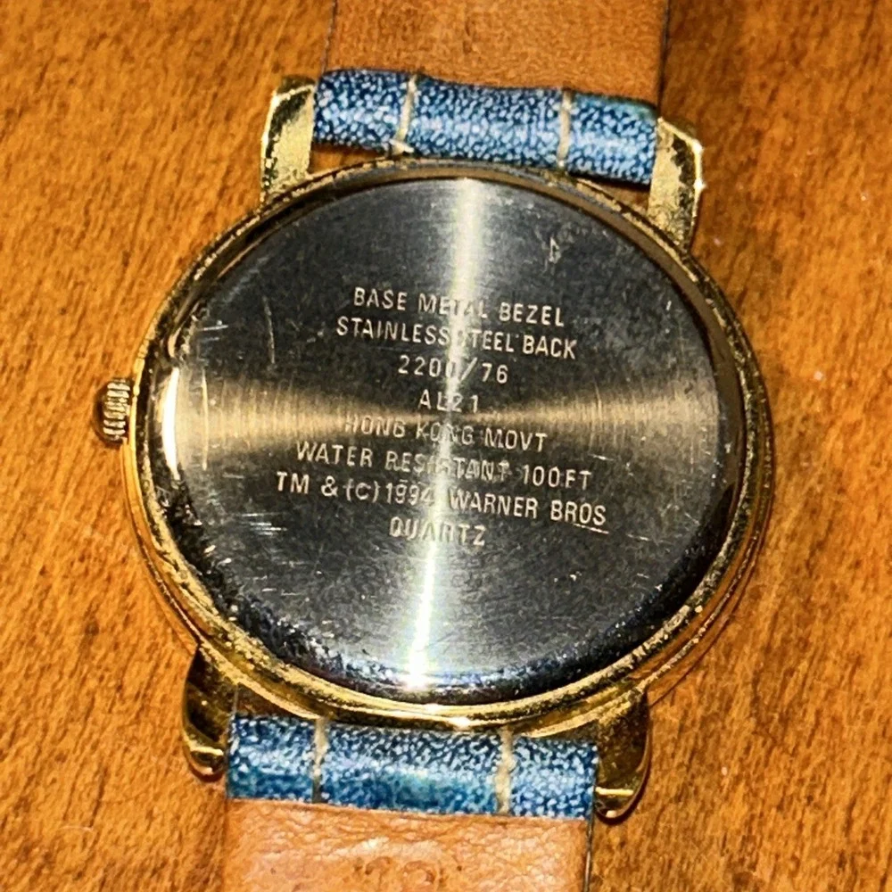 Vintage Looney Tunes Tweety Armitron Watch Unieex Needs Battery C3
